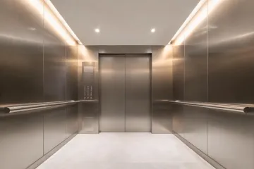Residential high-rise elevator cabin